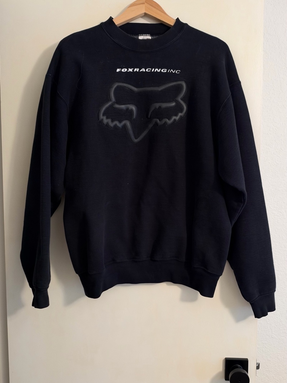 Fox Racing Black Crewneck